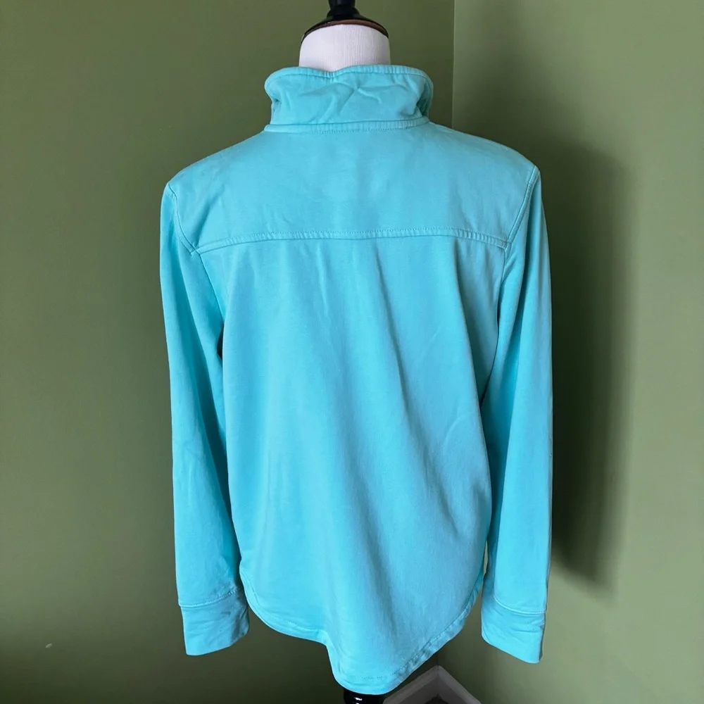 Vineyard Vines Mint Green Quarter Zip Sweatshirt - Picture 5 of 7